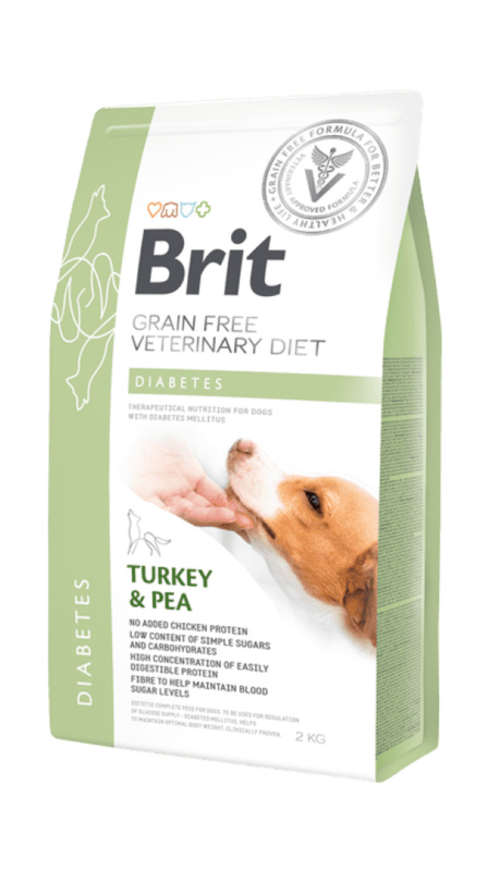 Brit VD Dog GF Diabetes 2kg