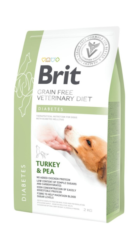 Brit VD Dog GF Diabetes 2kg
