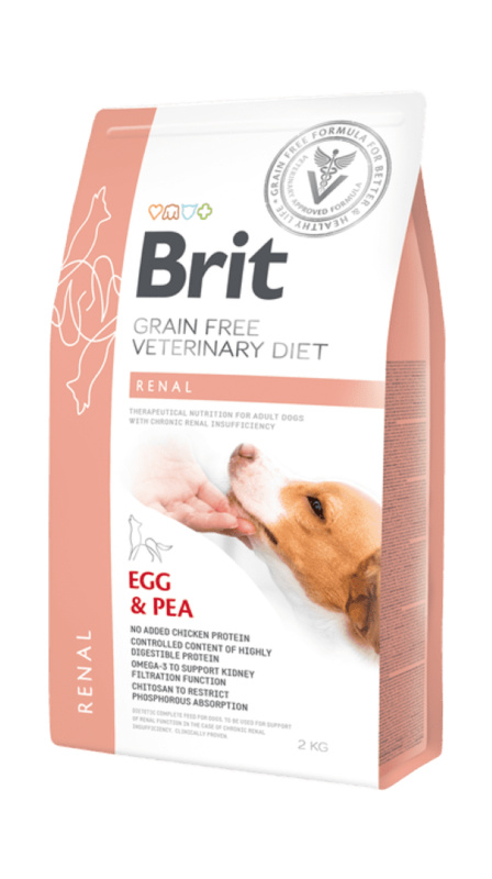 Brit VD Dog GF Renal 2kg