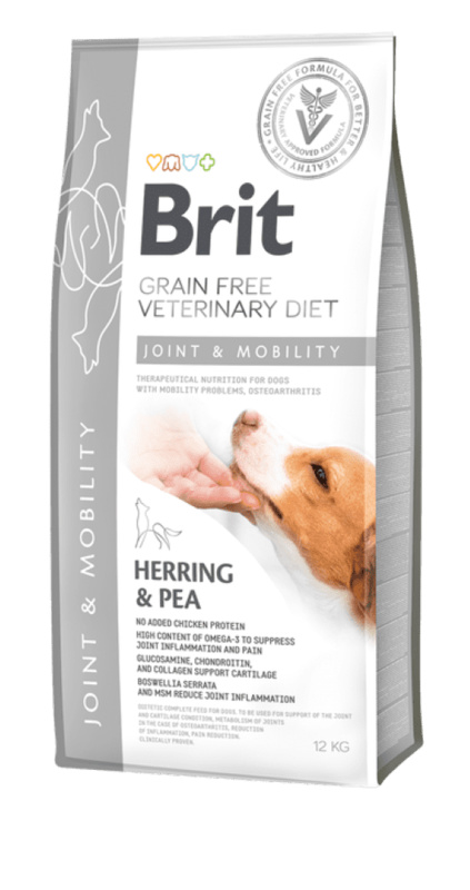Brit VD Dog GF Mobility 12kg 