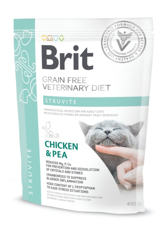 Brit VD Cat GF Struvite 400g
