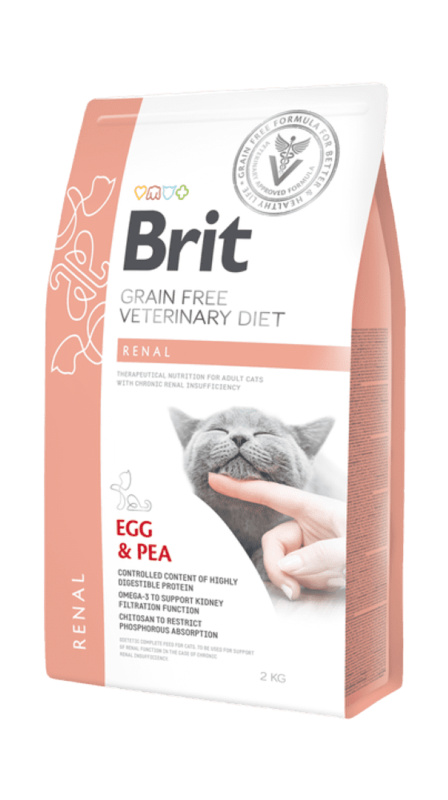 Brit VD Cat GF Renal 2kg