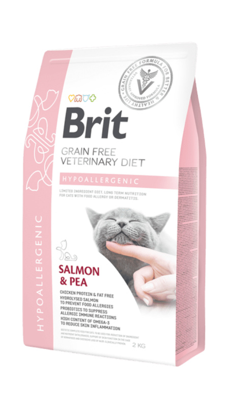 Brit VD Cat GF Hypoallergenic 2kg
