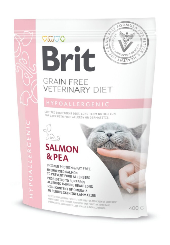 Brit VD Cat GF Hypoallergenic 400g