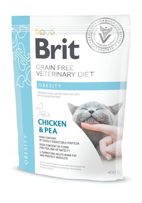 Brit VD Cat GF Obesity 400g