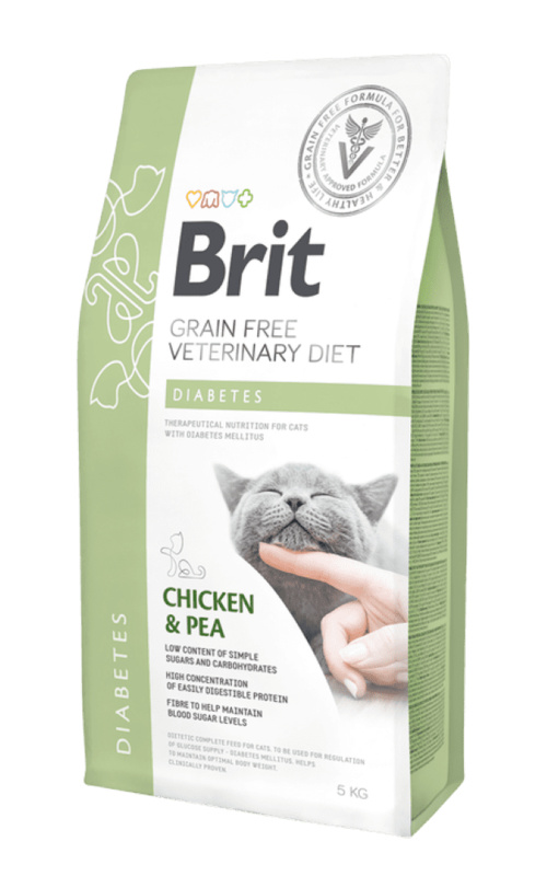 Brit VD Cat GF Diabetes 5kg