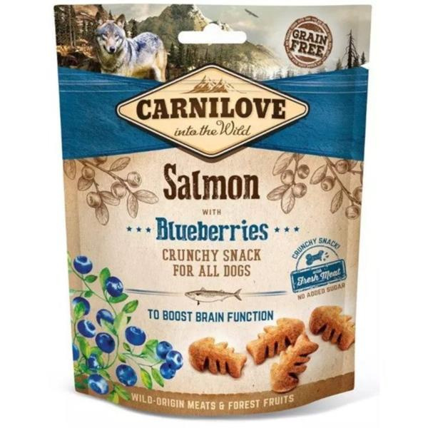 Carnilove Dog Crunchy Snack Salmon&Blueberries 200g