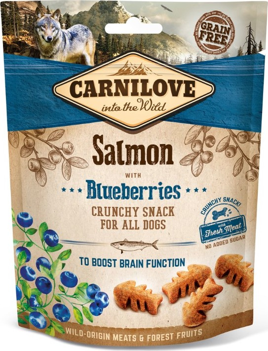 Carnilove Dog Crunchy Snack Salmon&Blueberries 200g