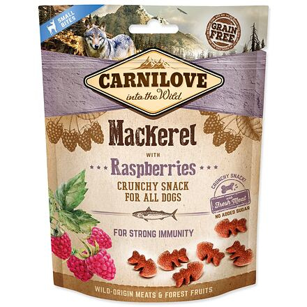 Carnilove Dog Crunchy Snack Mackerel&Raspberries 200g