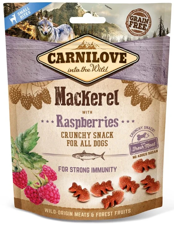Carnilove Dog Crunchy Snack Mackerel&Raspberries 200g