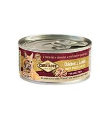 Carnilove White konz Mus Meat Chicken&Lamb Cats 100g