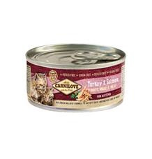 Carnilove White konz Mus Meat Turkey&Salmon Kitten 100g