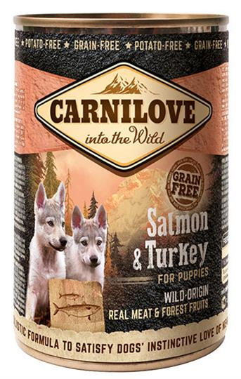 Carnilove Wild Meat Salmon & Turkey for Puppies 400 g