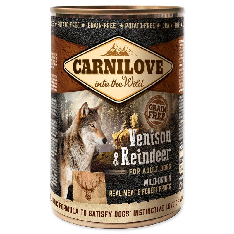 Carnilove Wild Meat Venison & Reindeer  400 g
