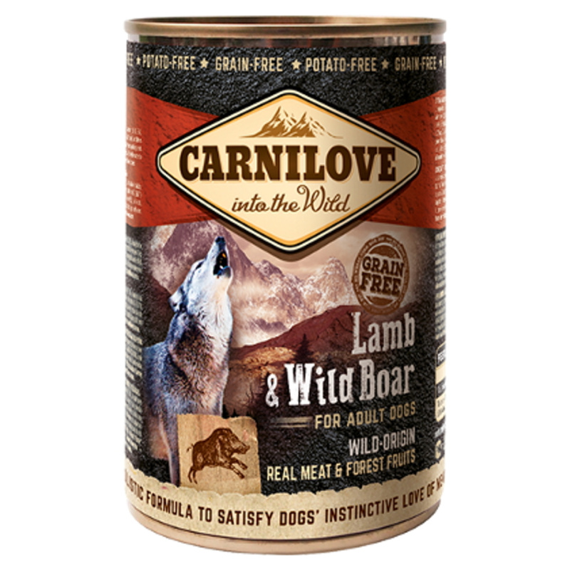 Carnilove Wild Meat Lamb & Wild Boar 400 g