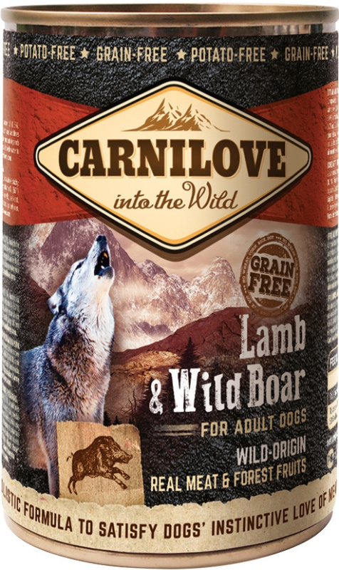 Carnilove Wild Meat Lamb & Wild Boar 400 g