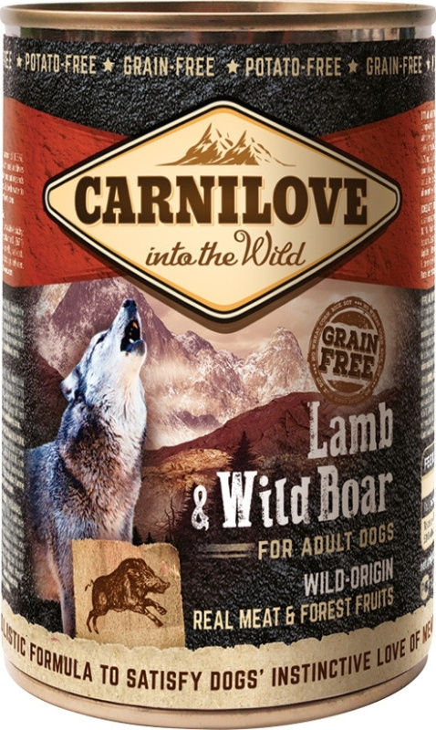 Carnilove Wild Meat Lamb & Wild Boar 400 g