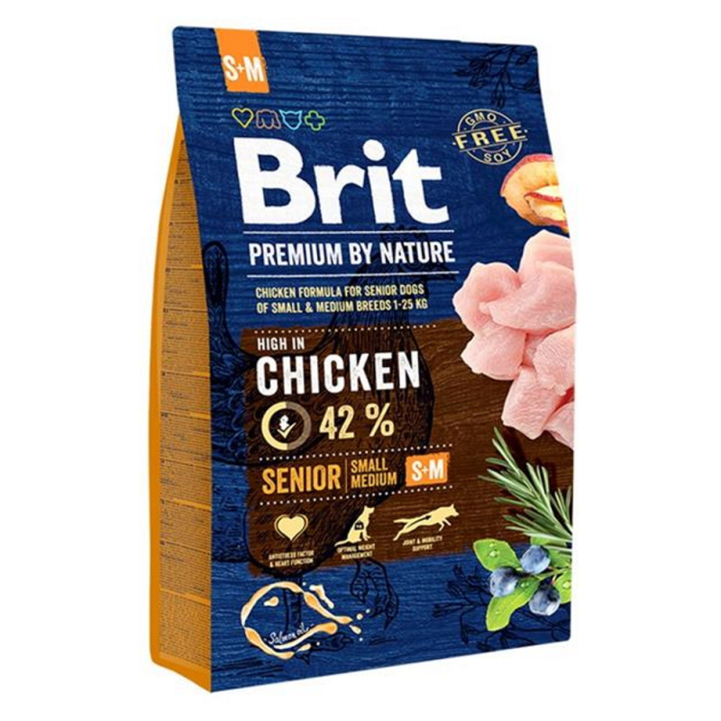Brit Premium by Nature Senior S+M 15 kg