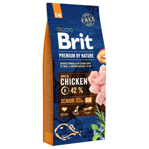 Brit Premium by Nature Senior S+M 15 kg