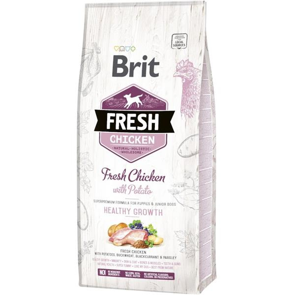 Brit Fresh Chicken with Potato Puppy Healthy Growth 12 kg