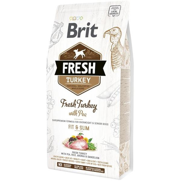 Brit Fresh Turkey with Pea Adult Fit & Slim 2,5 kg
