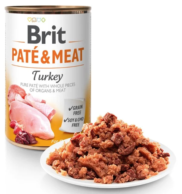 Konzerva BRIT Paté & Meat Turkey 800 g