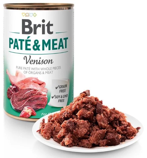 Konzerva BRIT Paté & Meat Venison 800 g