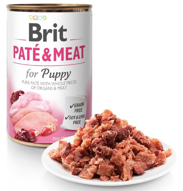 Konzerva BRIT Paté & Meat Puppy 800 g