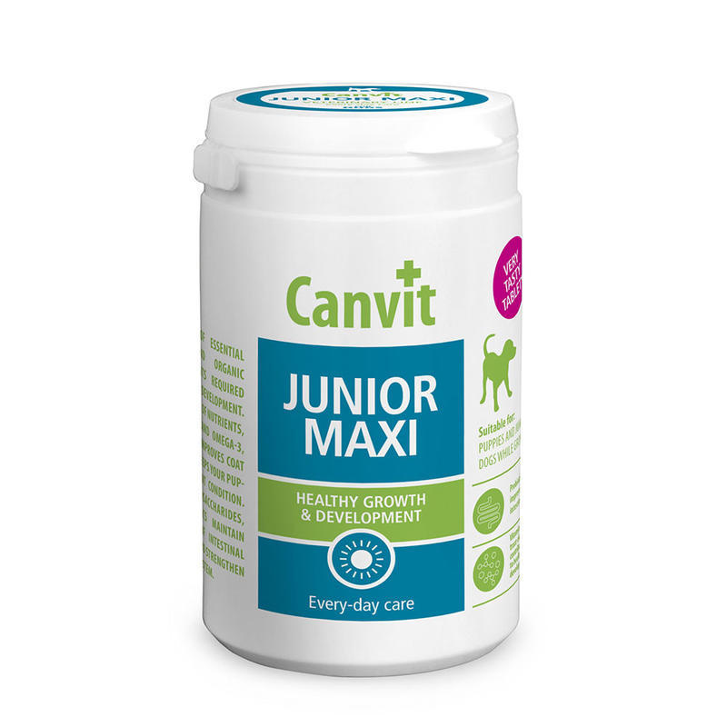 Canvit Junior MAXI pro psy ochucený 230 g