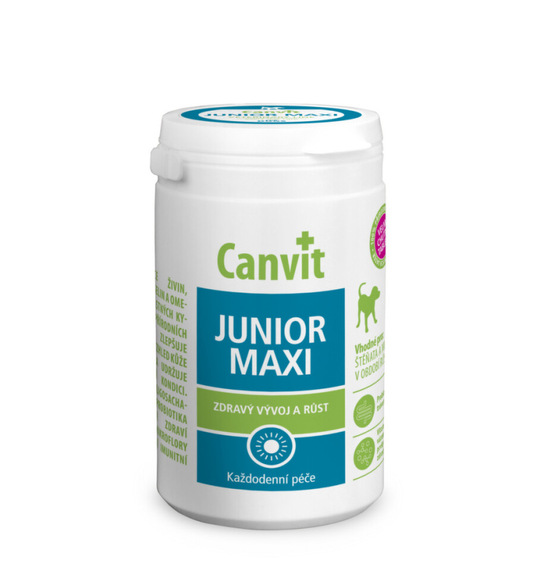 Canvit Junior MAXI pro psy ochucený 230 g