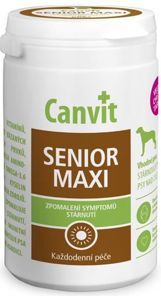 Canvit Senior MAXI pro psy ochucený 230 g
