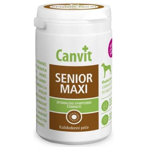 Canvit Senior MAXI pro psy ochucený 230 g