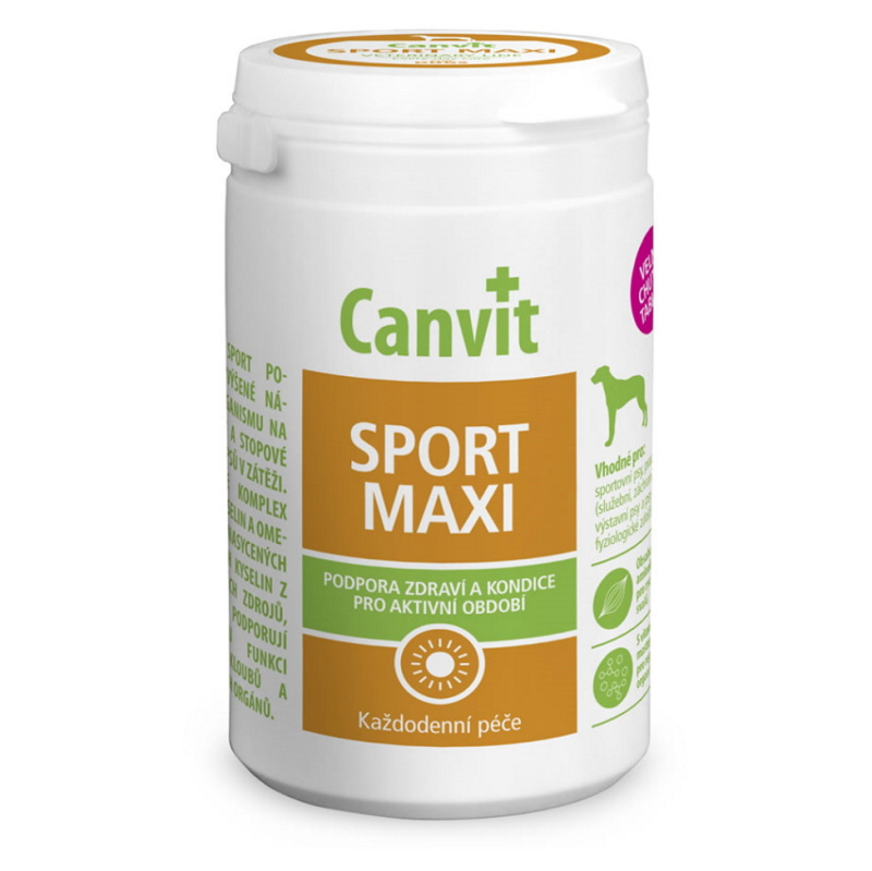 Canvit Sport MAXI pro psy ochucený 230 g