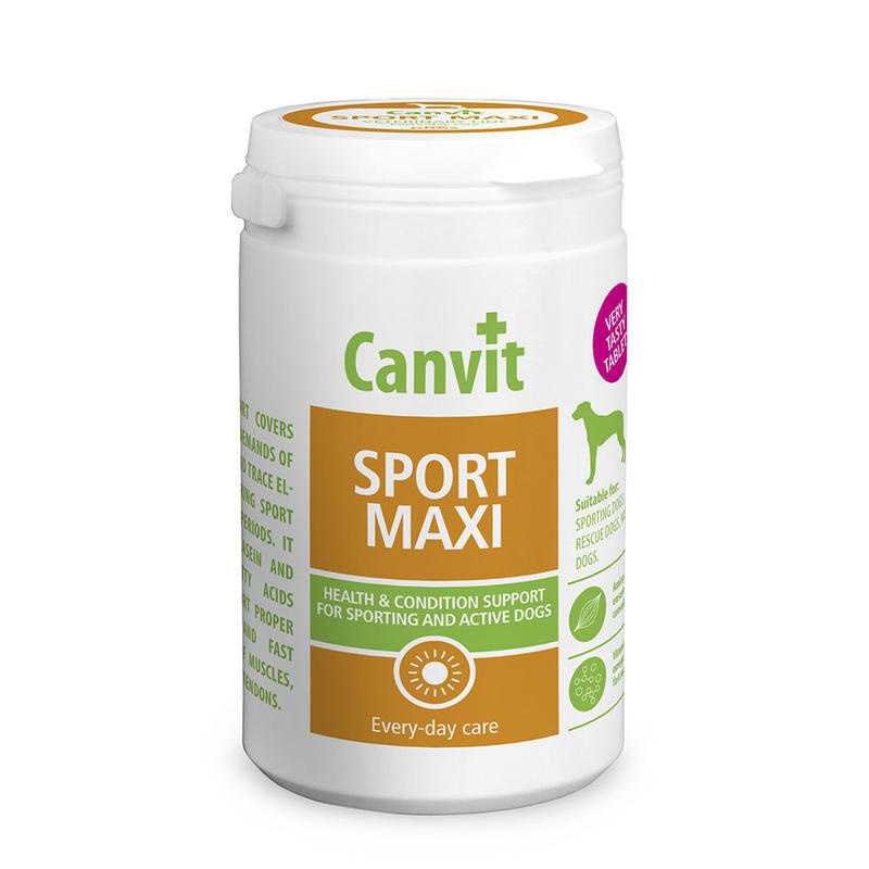 Canvit Sport MAXI pro psy ochucený 230 g