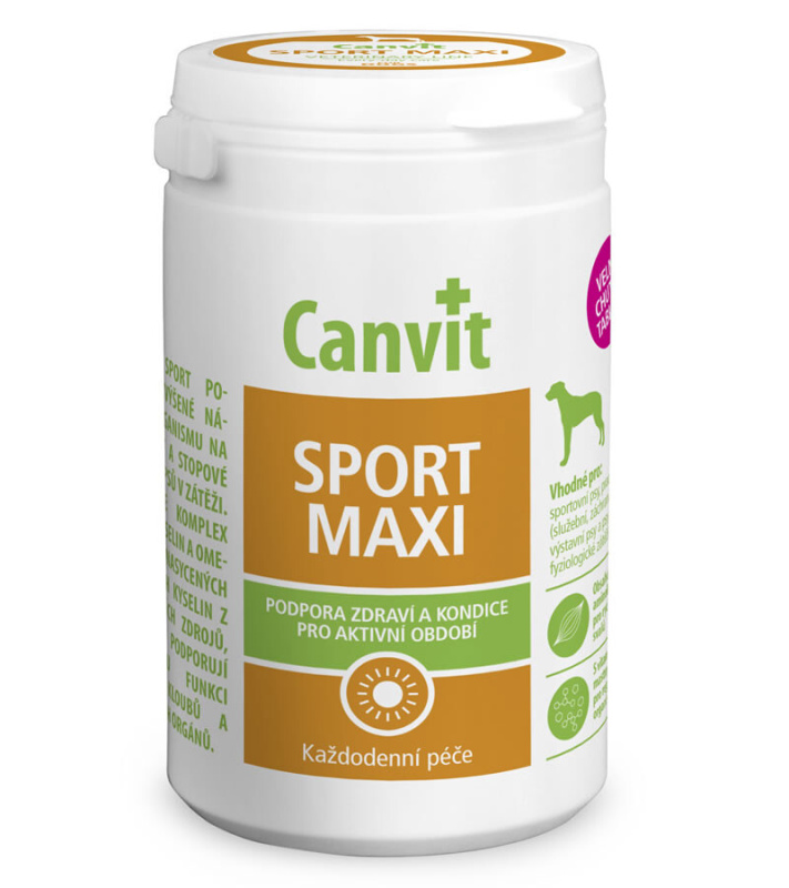 Canvit Sport MAXI pro psy ochucený 230 g