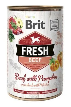 Brit Dog Fresh konz Beef with Pumpkin 400 g