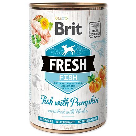Brit Dog Fresh konz Fish with Pumpkin 400 g