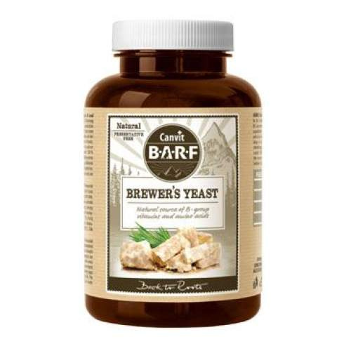 CANVIT BARF Brewer´s Yeast pivovarské kvasnice pro kočky a psy 180 g