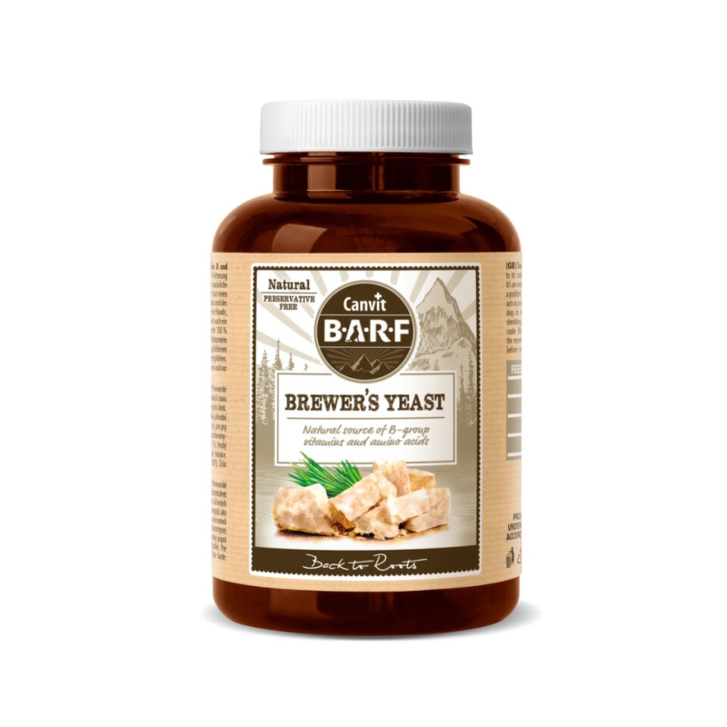 CANVIT BARF Brewer´s Yeast pivovarské kvasnice pro kočky a psy 180 g