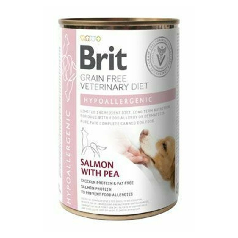Brit VD Dog GF konz. Hypoallergenic 400 g