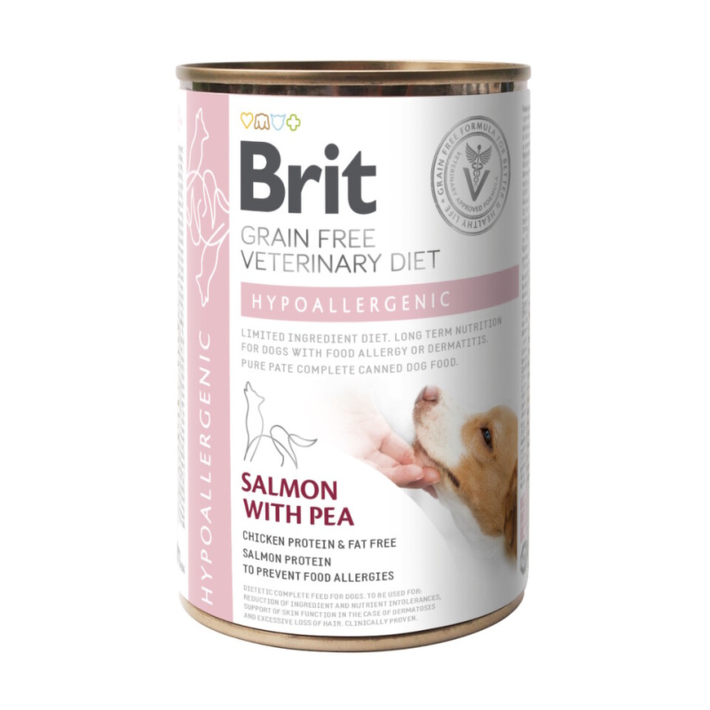 Brit VD Dog GF konz. Hypoallergenic 400 g