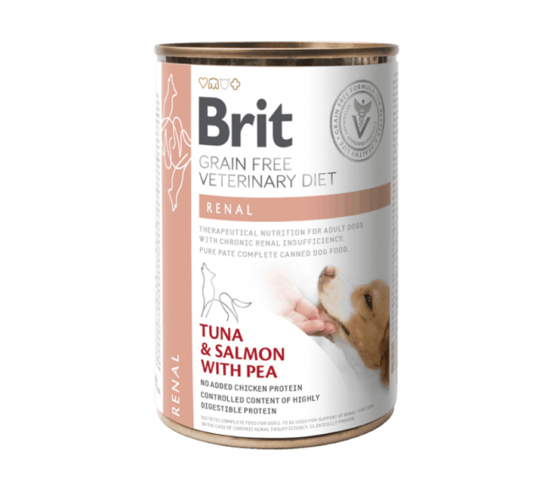 Brit VD Dog GF konz. Renal 400 g