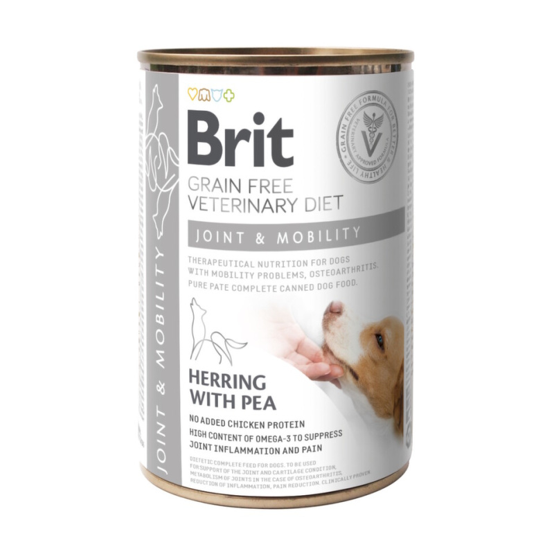 Brit VD Dog GF konz. Joint&Mobility 400 g