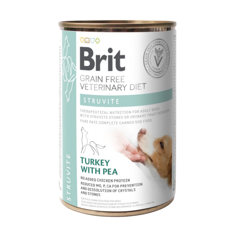 Brit VD Dog GF konz. Struvite 400 g