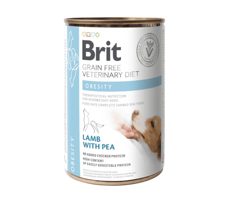 Brit VD Dog GF konz. Obesity 400 g