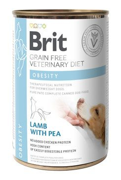Brit VD Dog GF konz. Obesity 400 g