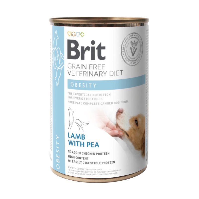 Brit VD Dog GF konz. Obesity 400 g