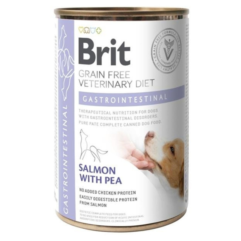 Brit VD Dog GF konz. Gastrointestinal 400 g