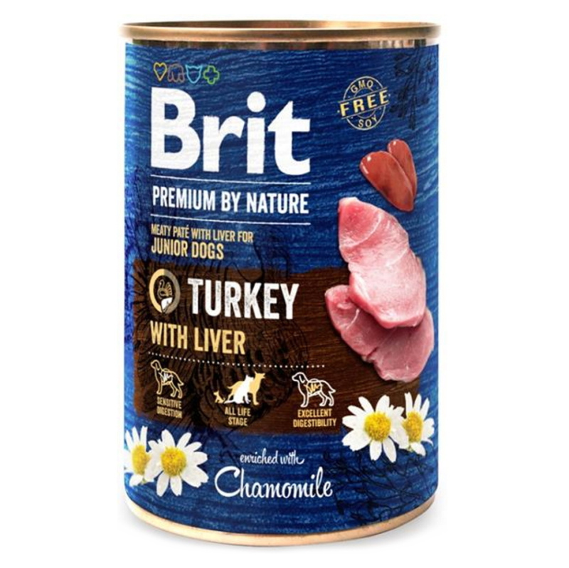 BRIT Premium by Nature Turkey with Liver 400 g