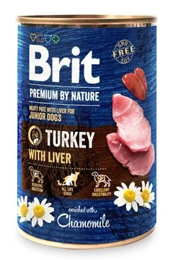 BRIT Premium by Nature Turkey with Liver 400 g